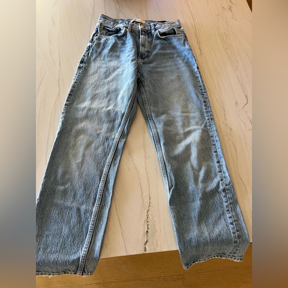 Zara straight leg jeans